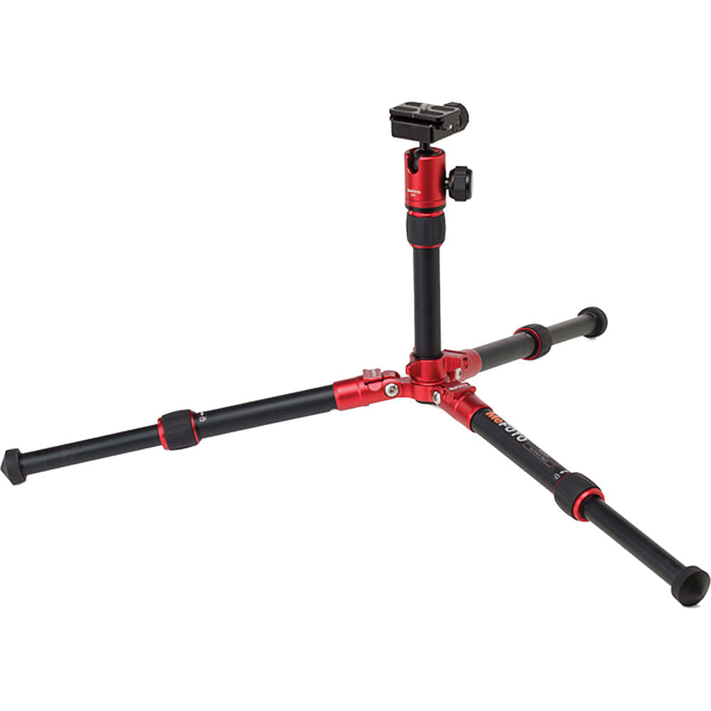 MeFOTO DayTrip Tripod Kit (Red), tripods travel & compact, MeFOTO - Pictureline  - 10