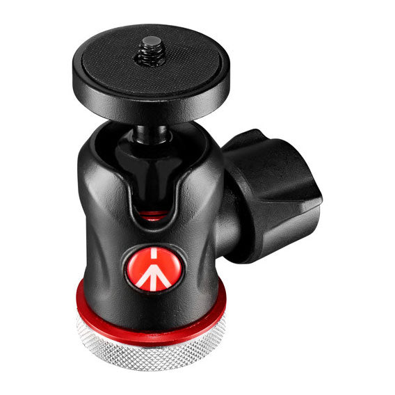 Manfrotto MH492LCD Micro Ball Head w/hot shoe mount