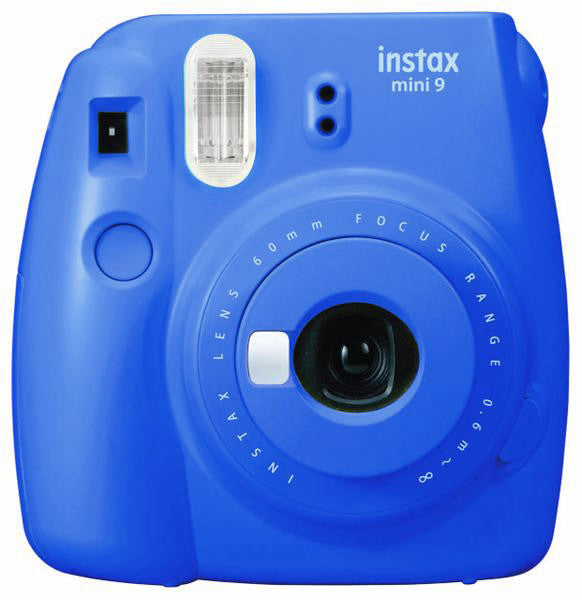 Fujifilm INSTAX Mini 9 Instant Film Camera (Cobalt Blue)