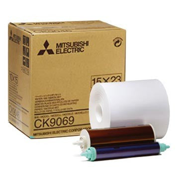 Mitsubishi 6"x9" Printer Roll Paper 270 Prints, papers thermal paper & ribbon, Mitsubishi Imaging - Pictureline 
