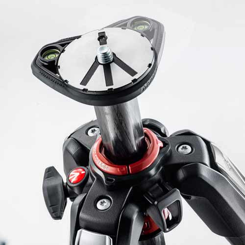 Manfrotto MK055XPRO3-3W Alu 3 Section Tripod w/3 Way Head, tripods photo tripods, Manfrotto - Pictureline - 8