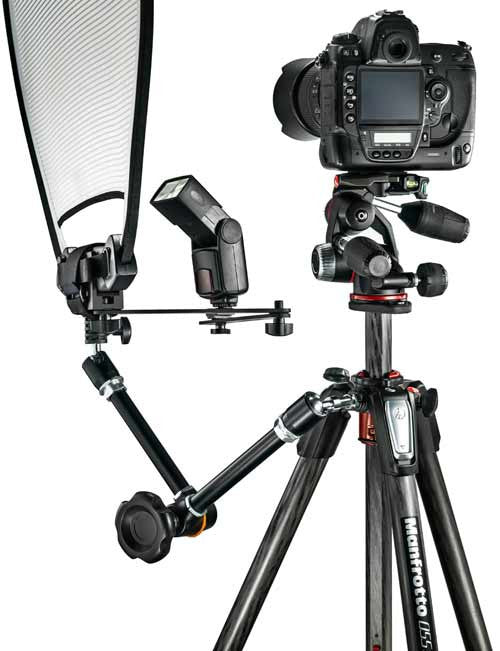 Manfrotto MK055XPRO3-3W Alu 3 Section Tripod w/3 Way Head, tripods photo tripods, Manfrotto - Pictureline - 7