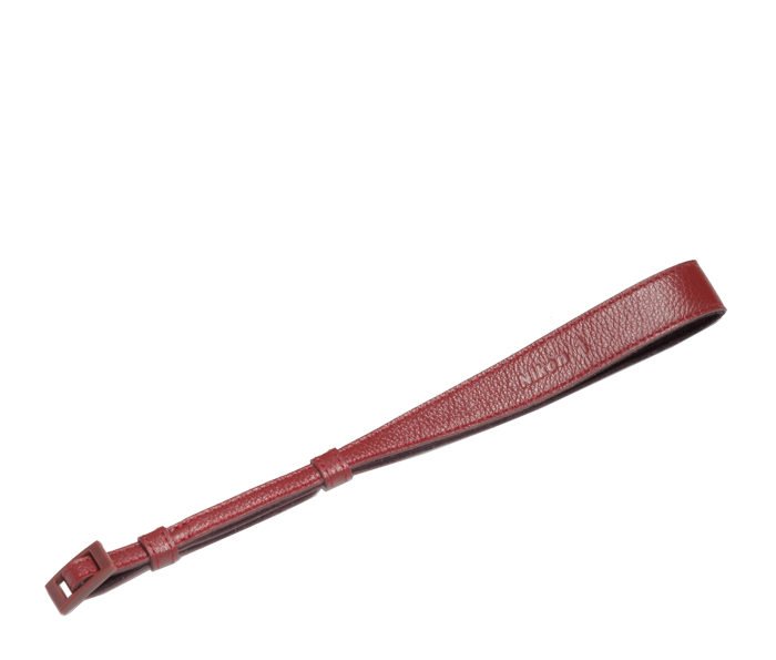 Nikon AH-N1000 Red Leather Hand Strap J1/V1, camera straps, Nikon - Pictureline
