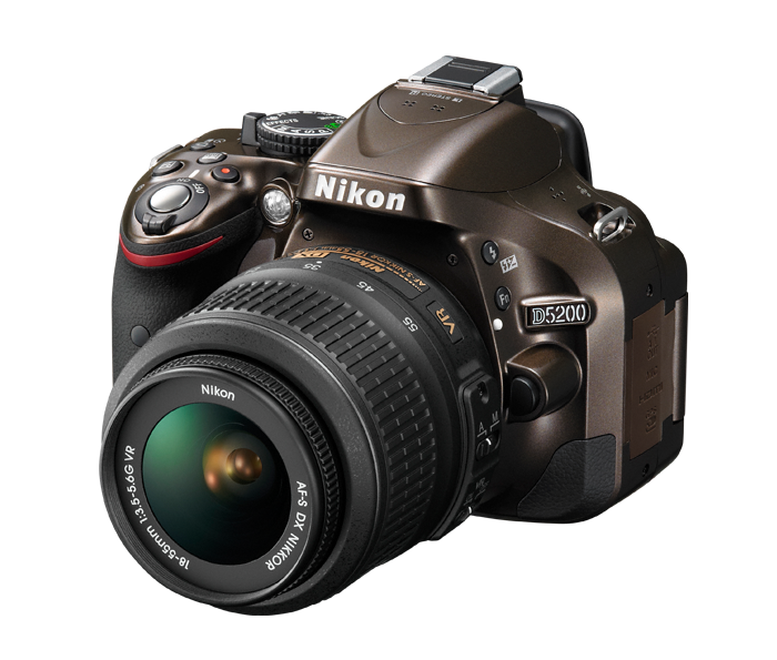 Nikon D5200 DX Digital SLR Camera w/ 18-55mm DX VR Lens (Bronze), discontinued, Nikon - Pictureline  - 3