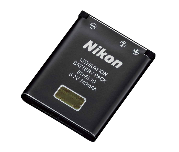 Nikon EN-EL10 Rechargeable Battery, camera batteries & chargers, Nikon - Pictureline 