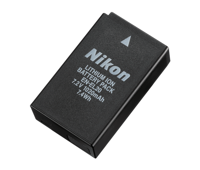 Nikon EN-EL20 Rechargeable Battery, camera batteries & chargers, Nikon - Pictureline 