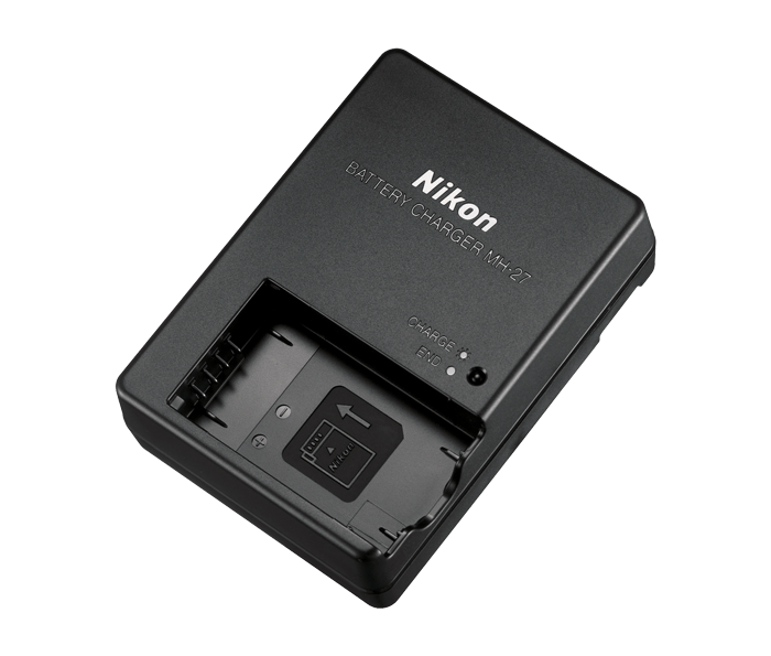 Nikon MH-27 Battery Charger (EN-EL20), camera batteries & chargers, Nikon - Pictureline 