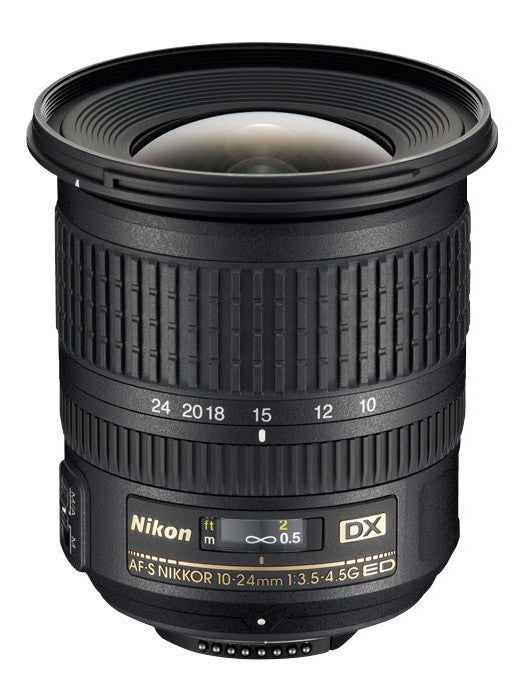 Nikon 10-24mm f/3.5-4.5G ED AF-S DX Nikkor Lens, lenses slr lenses, Nikon - Pictureline  - 1