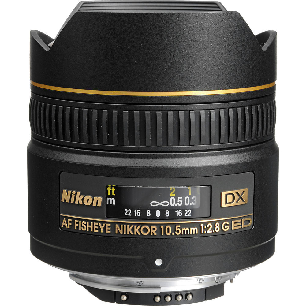 Nikon 10.5mm f/2.8G ED-IF AF DX Fisheye Lens, lenses slr lenses, Nikon - Pictureline  - 3