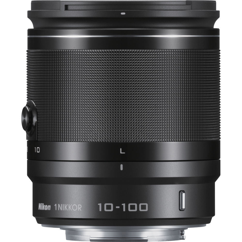 Nikon 1 Nikkor 10-100mm f/4-5.6 VR CX Lens Black, discontinued, Nikon - Pictureline 