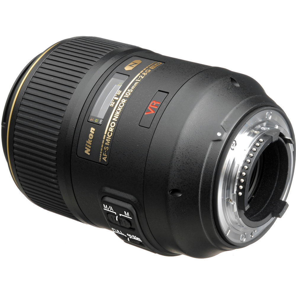 Nikon 105mm f/2.8G ED-IF AF-S VR Micro-Nikkor Lens, lenses slr lenses, Nikon - Pictureline  - 3