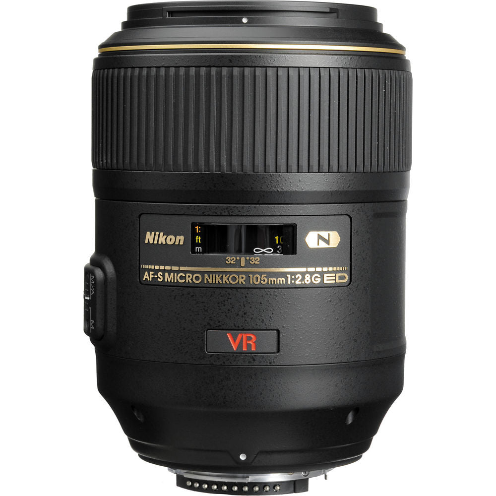Nikon 105mm f/2.8G ED-IF AF-S VR Micro-Nikkor Lens, lenses slr lenses, Nikon - Pictureline  - 2