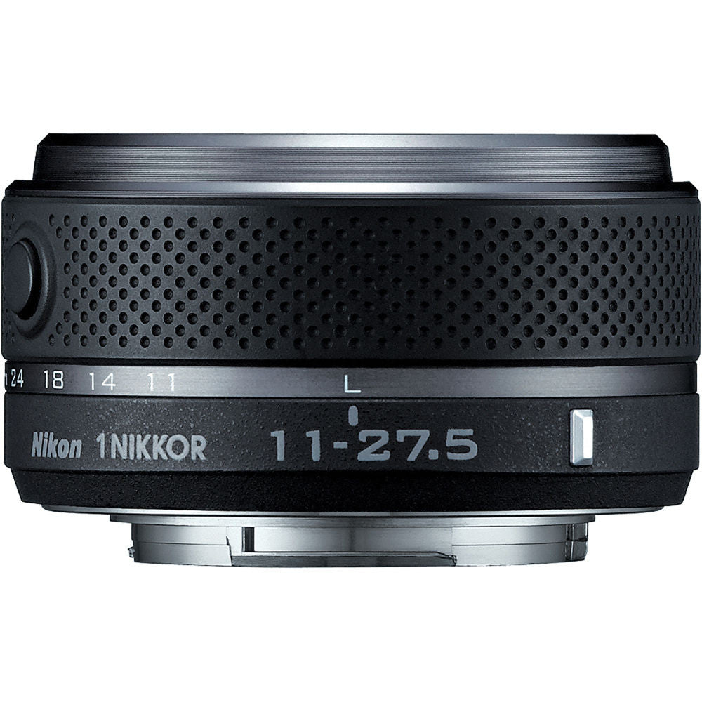 Nikon 1 Nikkor 11-27.5mm f/3.5-5.6 CX Lens Black, discontinued, Nikon - Pictureline  - 1