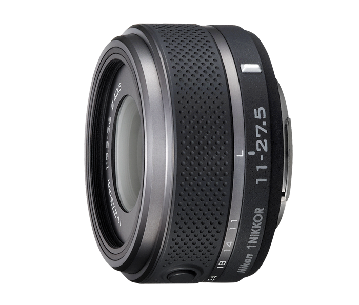 Nikon 1 Nikkor 11-27.5mm f/3.5-5.6 CX Lens Black, discontinued, Nikon - Pictureline - 2