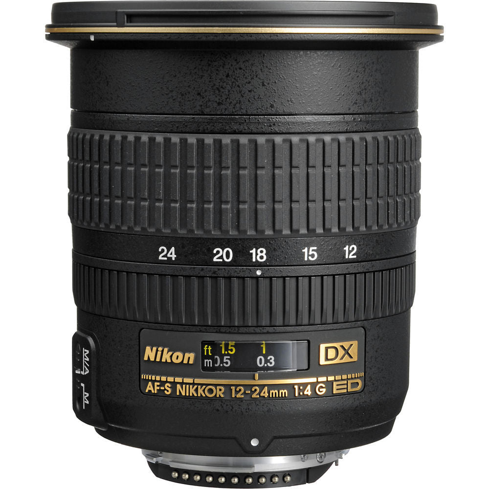 Nikon 12-24mm f/4G ED-IF AF-S DX Lens, lenses slr lenses, Nikon - Pictureline  - 4