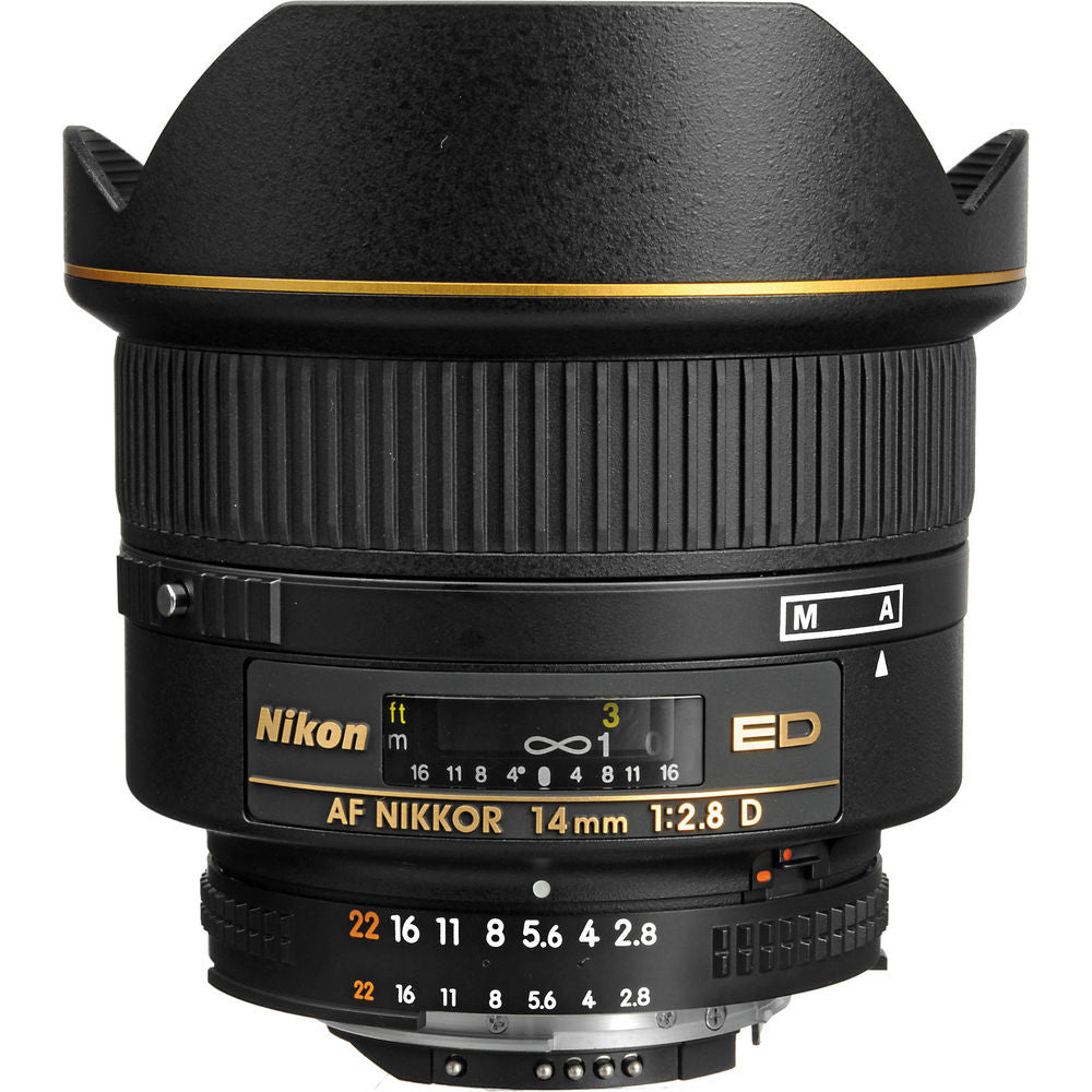 Nikon 14mm f/2.8D AF Nikkor Lens, lenses slr lenses, Nikon - Pictureline  - 3
