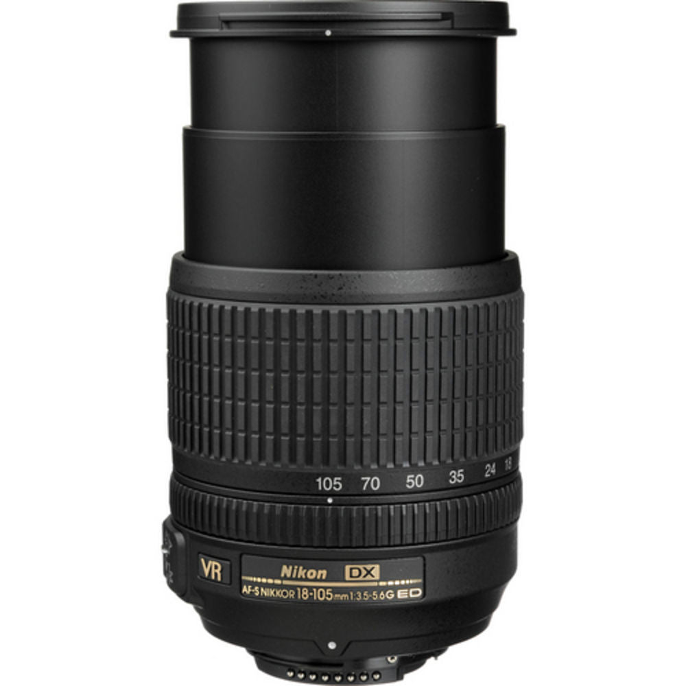 Nikon 18-105mm f/3.5-5.6G ED VR AF-S DX Nikkor Lens, lenses slr lenses, Nikon - Pictureline - 4