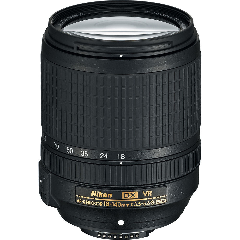Nikon 18-140mm f/3.5-5.6G ED AF-S DX VR Lens, lenses slr lenses, Nikon - Pictureline 