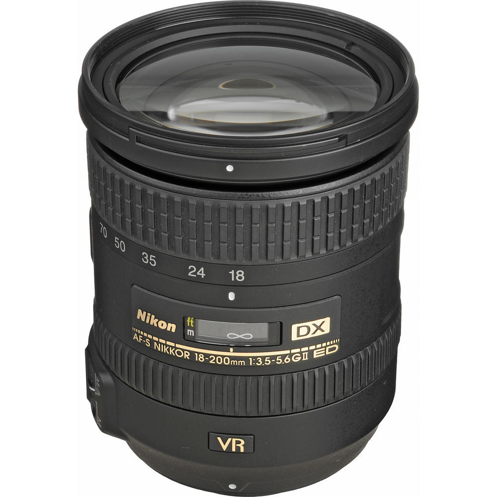Nikon 18-200mm f/3.5-5.6G ED AF-S DX VR II Lens, lenses slr lenses, Nikon - Pictureline - 3