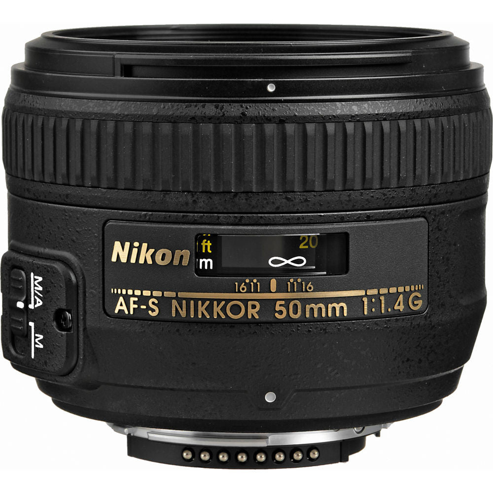Nikon 50mm f/1.4G AF-S Nikkor Lens, lenses slr lenses, Nikon - Pictureline  - 4