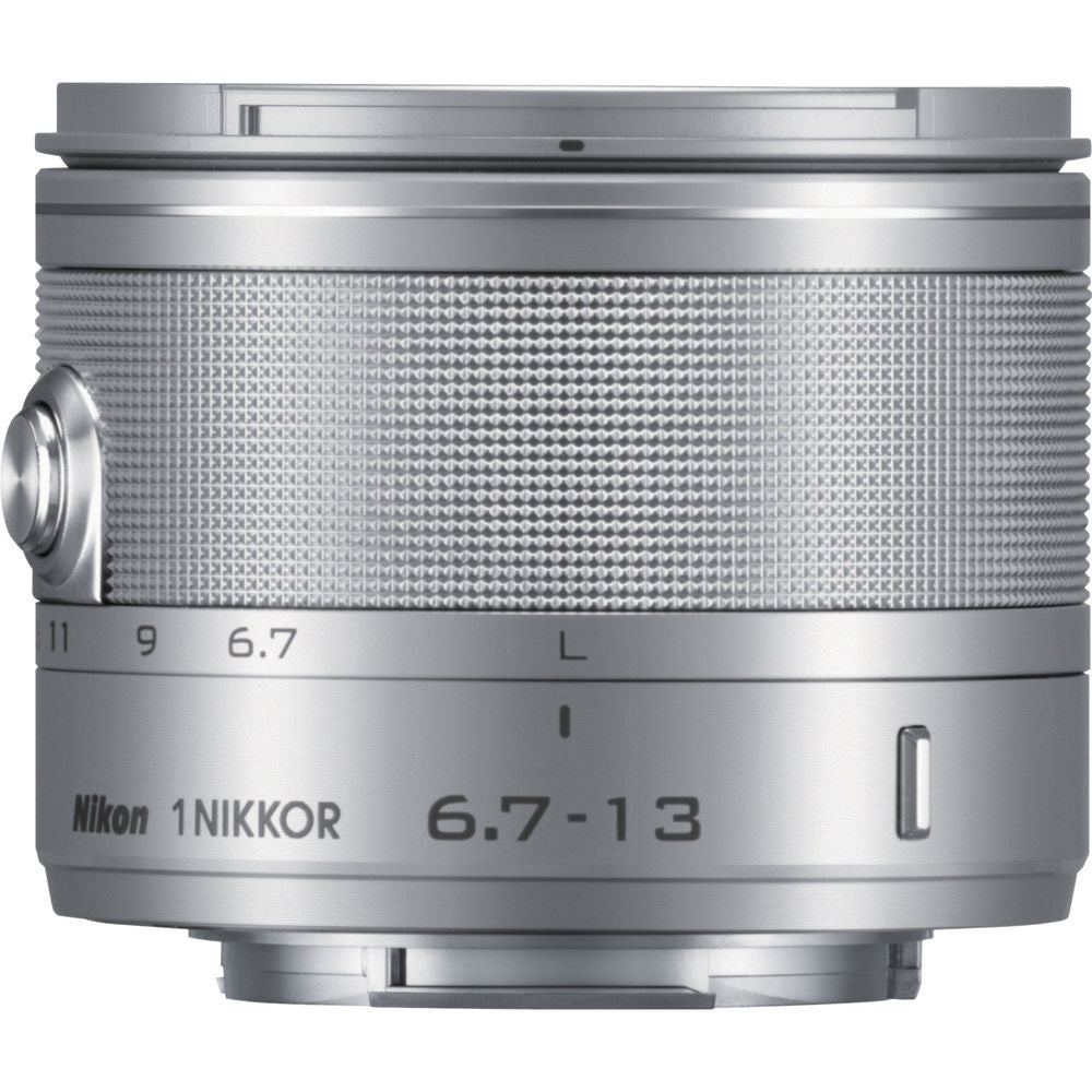 Nikon 1 Nikkor 6.7-13mm f/3.5-5.6 VR Lens Silver