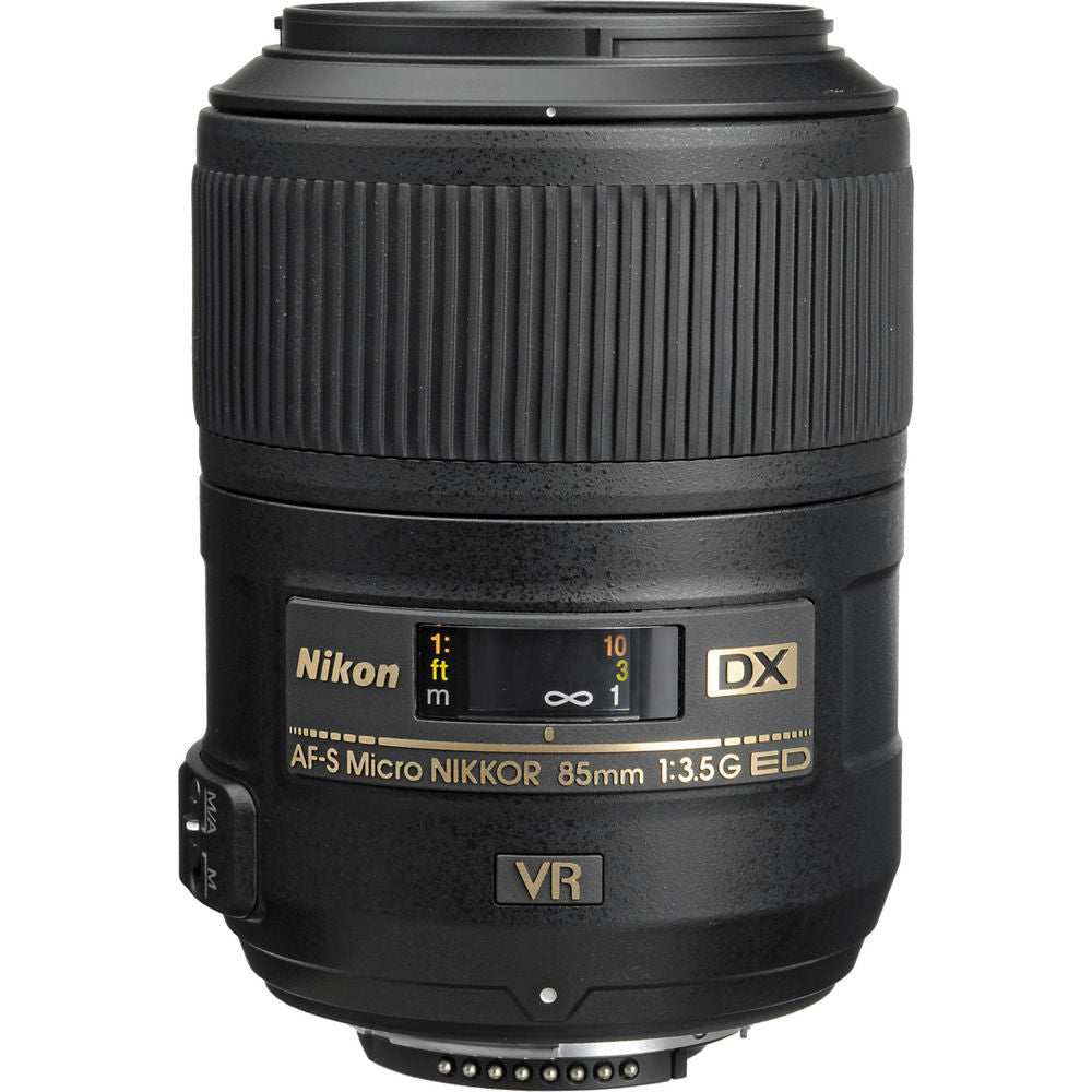 Nikon 85mm f/3.5G ED VR AF-S DX Micro Nikkor Lens, lenses slr lenses, Nikon - Pictureline  - 3