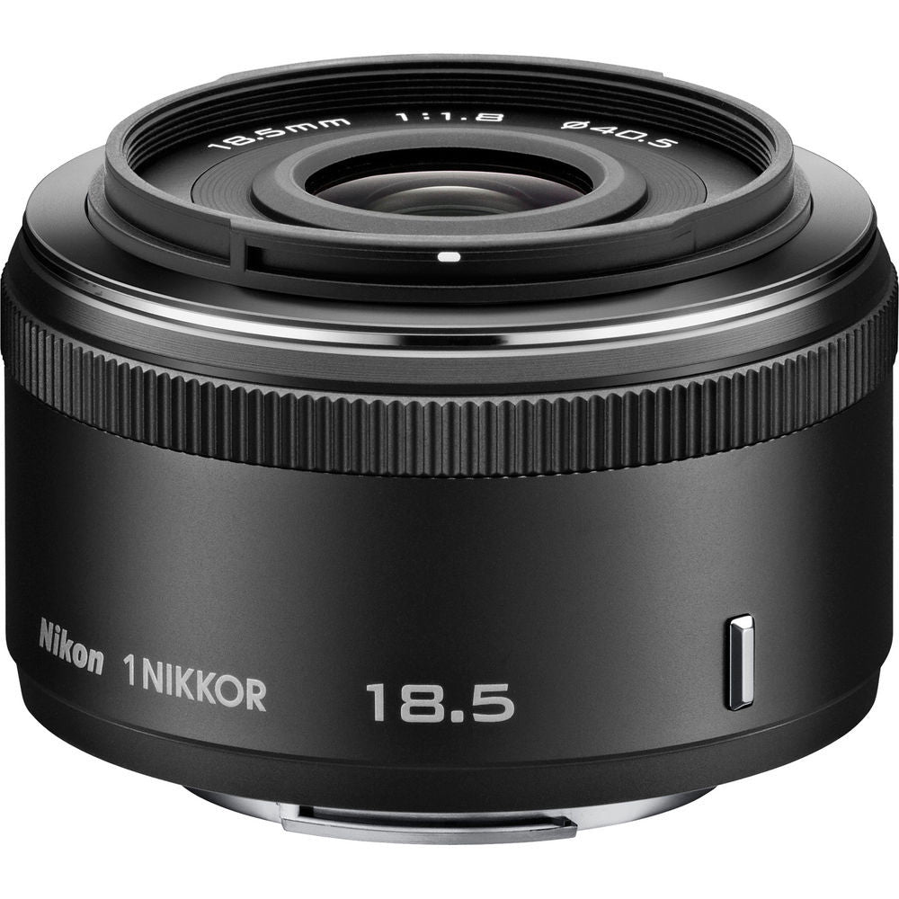 Nikon 1 Nikkor 18.5mm f/1.8 CX Lens Black, discontinued, Nikon - Pictureline 
