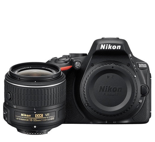 Nikon D5500 DX Digital SLR Camera w/ 18-55mm DX VR II Lens Black, discontinued, Nikon - Pictureline  - 2