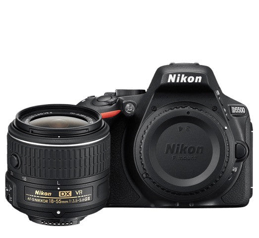 Nikon D5500 DX Digital SLR Camera w/ 18-55mm DX VR II Lens Black, discontinued, Nikon - Pictureline - 2