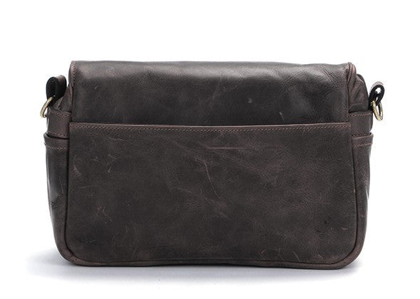 ONA The Bowery Camera Bag Dark Truffle Leather, bags shoulder bags, ONA - Pictureline - 2