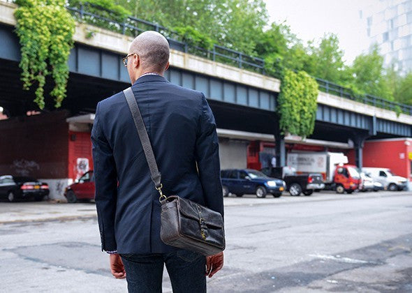 ONA The Bowery Camera Bag Dark Truffle Leather, bags shoulder bags, ONA - Pictureline - 3