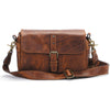 ONA Leather Bowery Antique Cognac Messenger  Bag