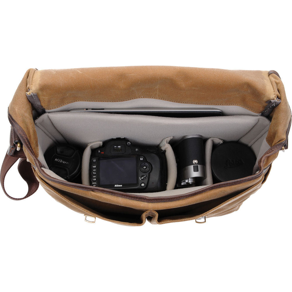 ONA The Brixton Camera and Laptop Messenger Bag Black, bags shoulder bags, ONA - Pictureline - 2