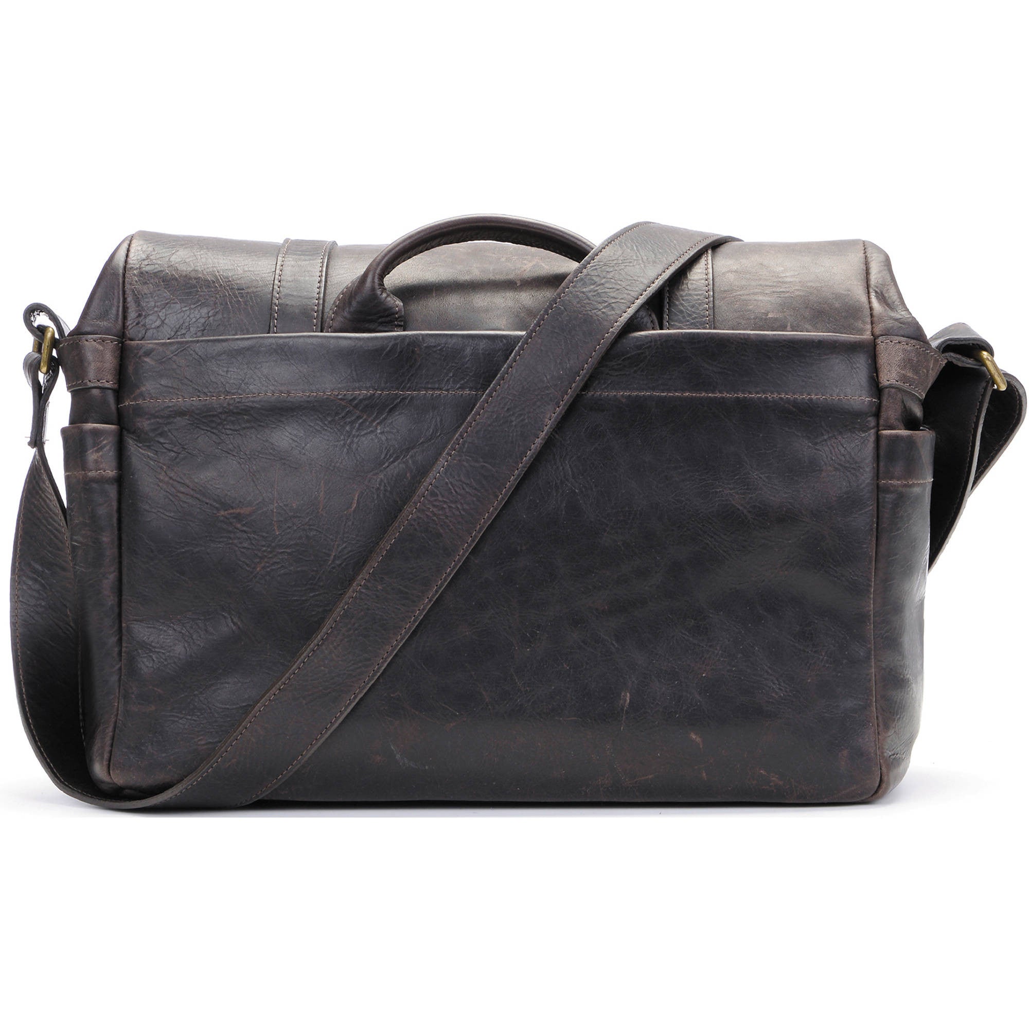 ONA The Brixton Camera and Laptop Messenger Bag Dark Truffle Leather, bags shoulder bags, ONA - Pictureline  - 2