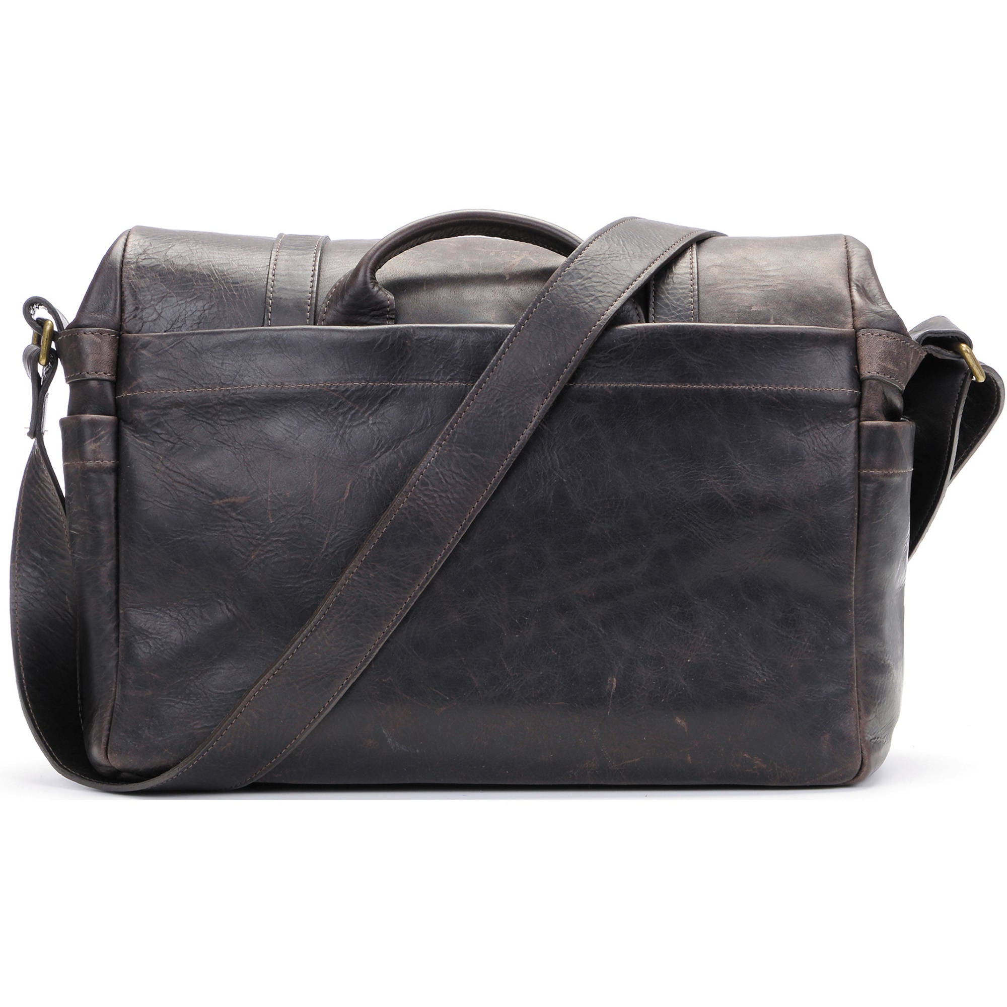 ONA The Brixton Camera and Laptop Messenger Bag Dark Truffle Leather, bags shoulder bags, ONA - Pictureline - 2