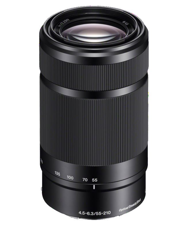 Sony E-Mount 55-210mm f/4.5-6.3 OSS Lens Sony E-Mount 55-210mm f/4.5-6.3 OSS Lens