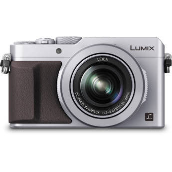 Panasonic Lumix DMC-LX100 Digital Camera Silver, camera point & shoot cameras, Panasonic - Pictureline - 1