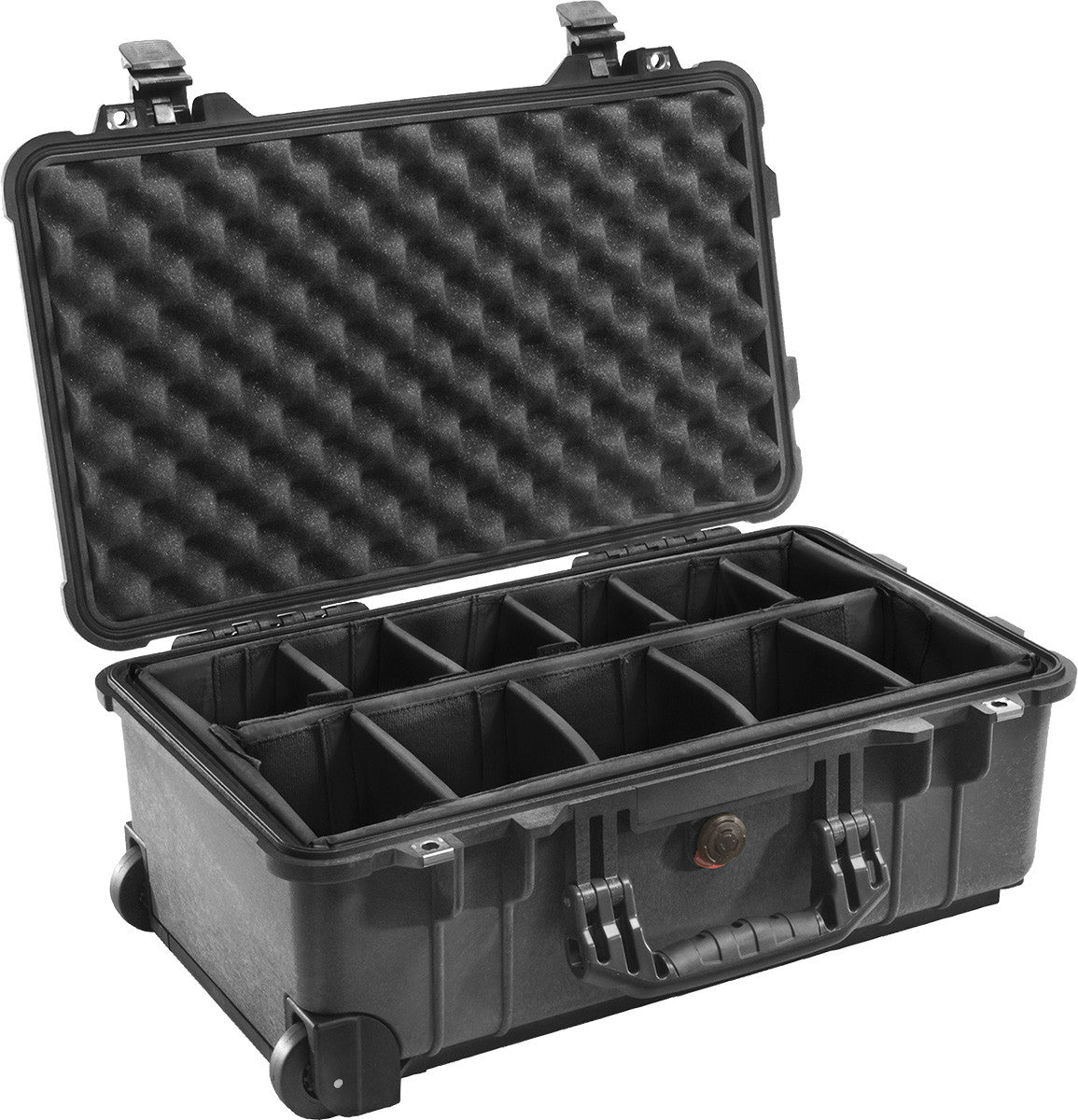 Pelican 1510 Carry On Case Black / Dividers, bags hard cases, Pelican - Pictureline - 2