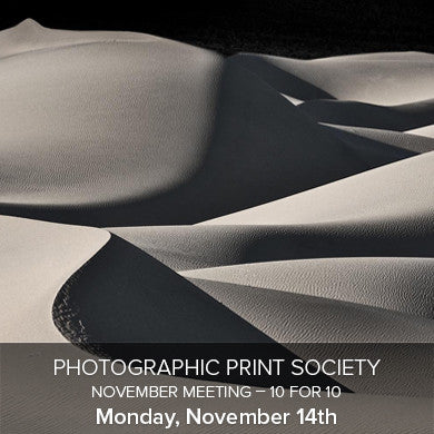 Photographic Print Society November Meeting (November 14th), events - past, Pictureline - Pictureline 