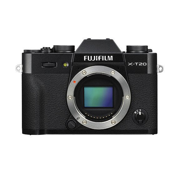 Fujifilm X-T20 Mirrorless Digital Camera Body (Black), camera mirrorless cameras, Fujifilm - Pictureline - 1