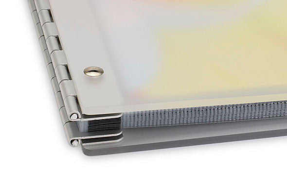 Pina Zangaro Vista 11x8.5 Presentation Book Mist, papers portfolio books & supplies, Pina Zangaro - Pictureline - 2