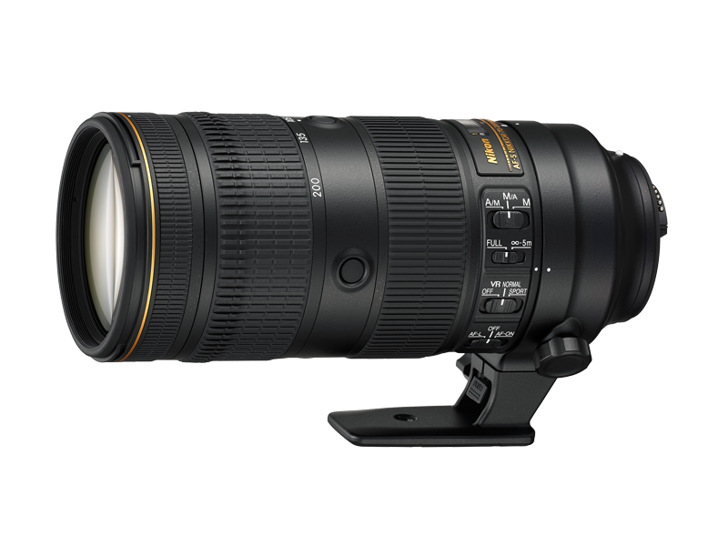 Nikon 70-200mm AF-S NIKKOR f/2.8E FL ED VR Lens, lenses slr lenses, Nikon - Pictureline  - 2