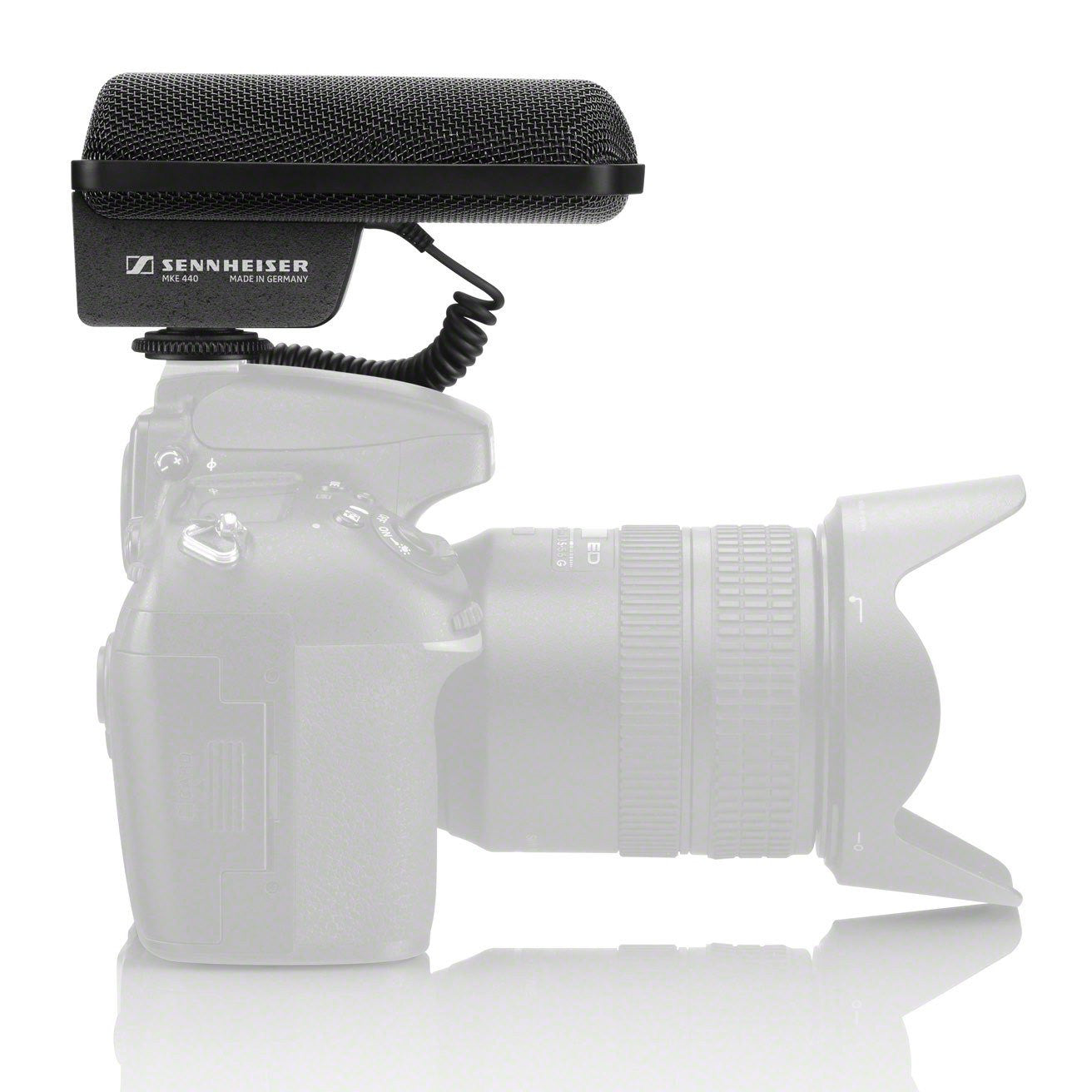 Sennheiser MKE 440 Stereo Microphone, video audio microphones & recorders, Sennheiser - Pictureline - 2