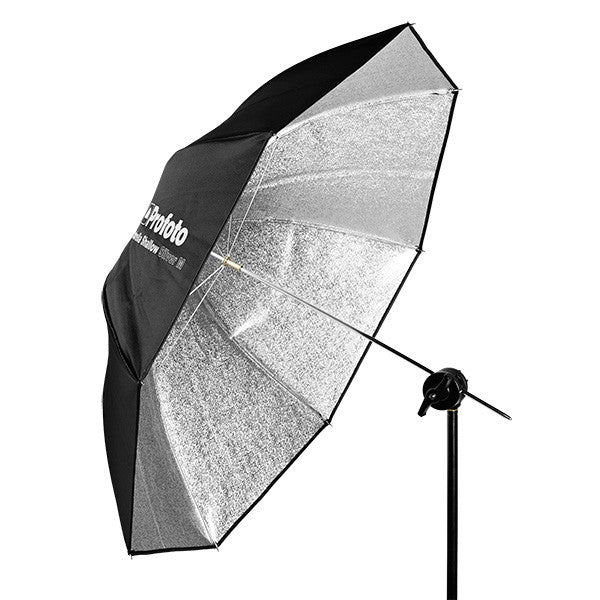 Profoto Umbrella Shallow Silver M (105cm/41""), lighting umbrellas, Profoto - Pictureline 