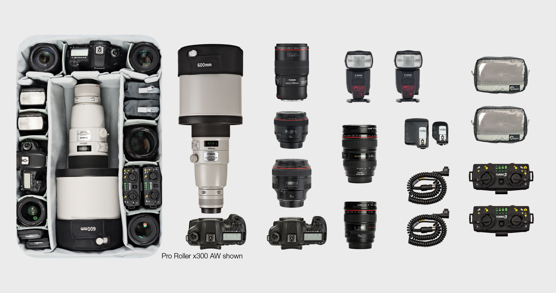 Lowepro Pro Roller x300 AW (Black), discontinued, LowePro - Pictureline - 7