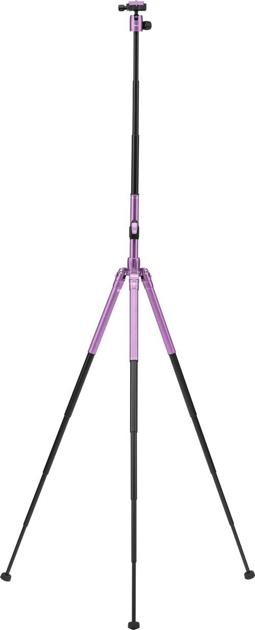 MeFOTO GlobeTrotter Air Travel Tripod Kit (Purple), tripods travel & compact, MeFOTO - Pictureline - 1