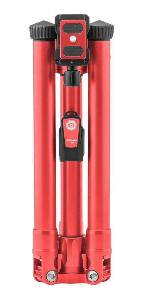 MeFOTO GlobeTrotter Air Travel Tripod Kit (Red), tripods travel & compact, MeFOTO - Pictureline - 4