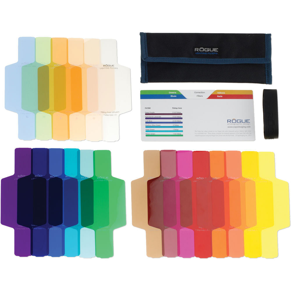 Rogue Gels Universal Lighting Filter Kit, lighting diffusers, Rogue - Pictureline - 2