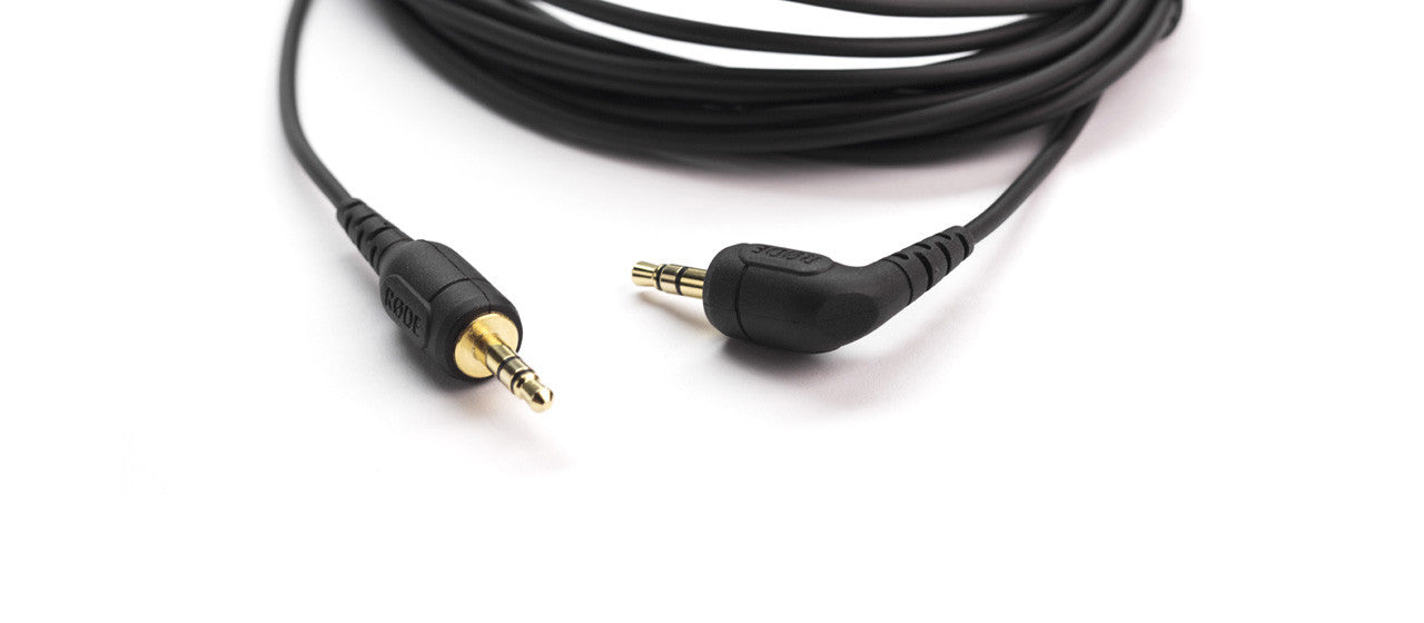Rode SC8 3.5mm TRS Male-Male 20’ Extension Cable, video audio accessories, RODE - Pictureline