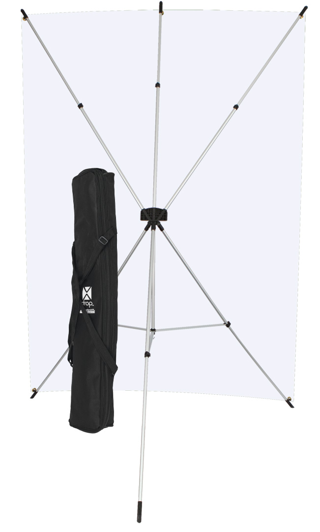 Westcott X-Drop Kit (5' X 7' Eminence Backdrop), lighting backgrounds & supports, Westcott - Pictureline - 2